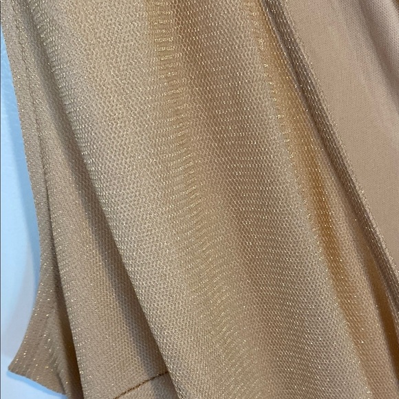 Torrid Gold Embellished Tiered Mini Dress - Picture 4 of 13